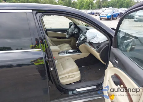 2017 Acura Mdx Technology from USA, damaged, VIN 5FRYD4H58HB027957